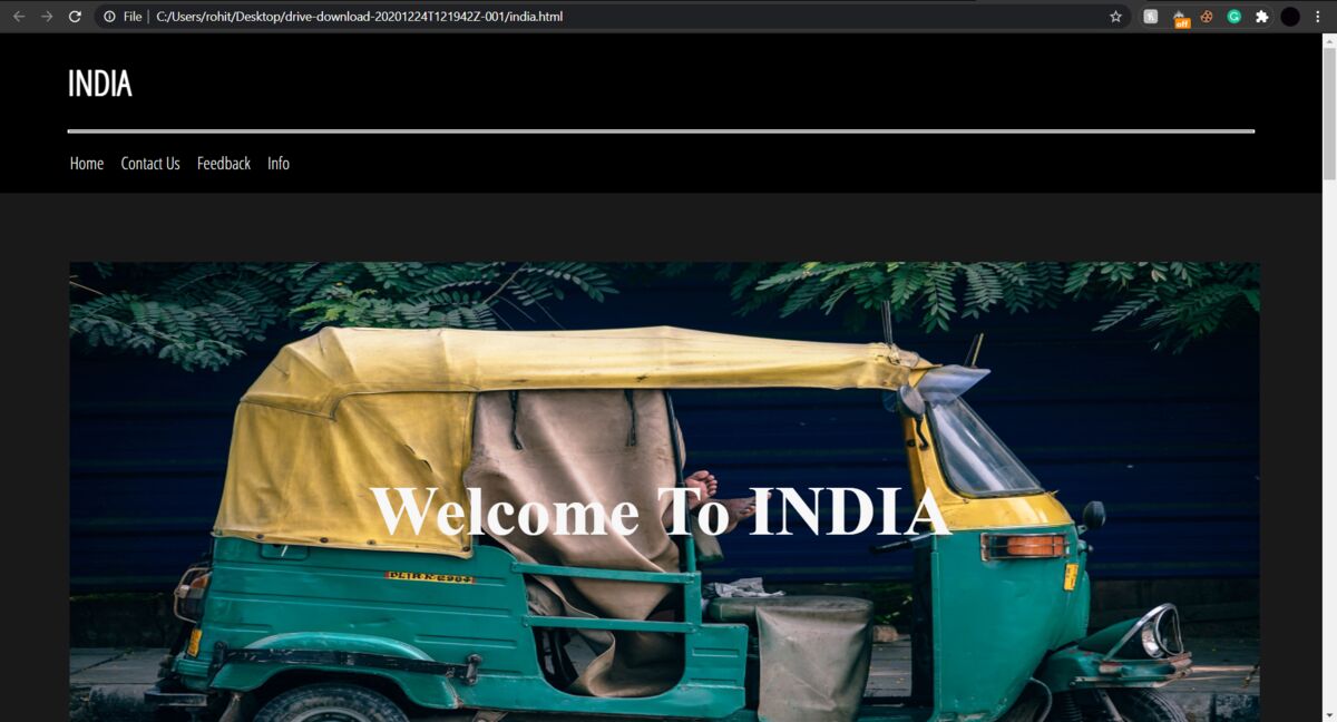 Country page. Tourist attractions, food specialities, heritage and art museums, transport, and hotel bookings, with a local contact option in the top left.